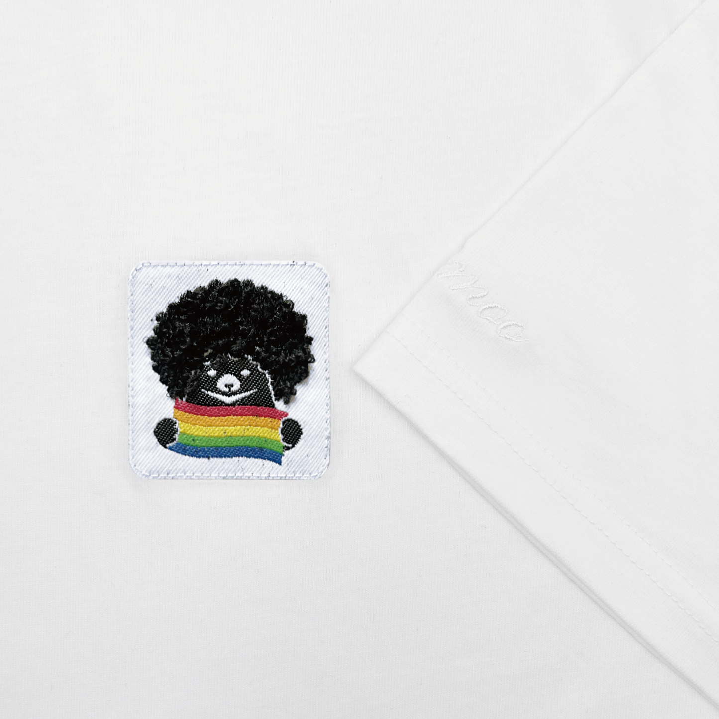 Woo Tee 重磅SIRO純棉Tee(臺灣黑熊彩虹旗)