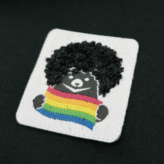 Woo Tee 重磅SIRO純棉Tee(臺灣黑熊彩虹旗)