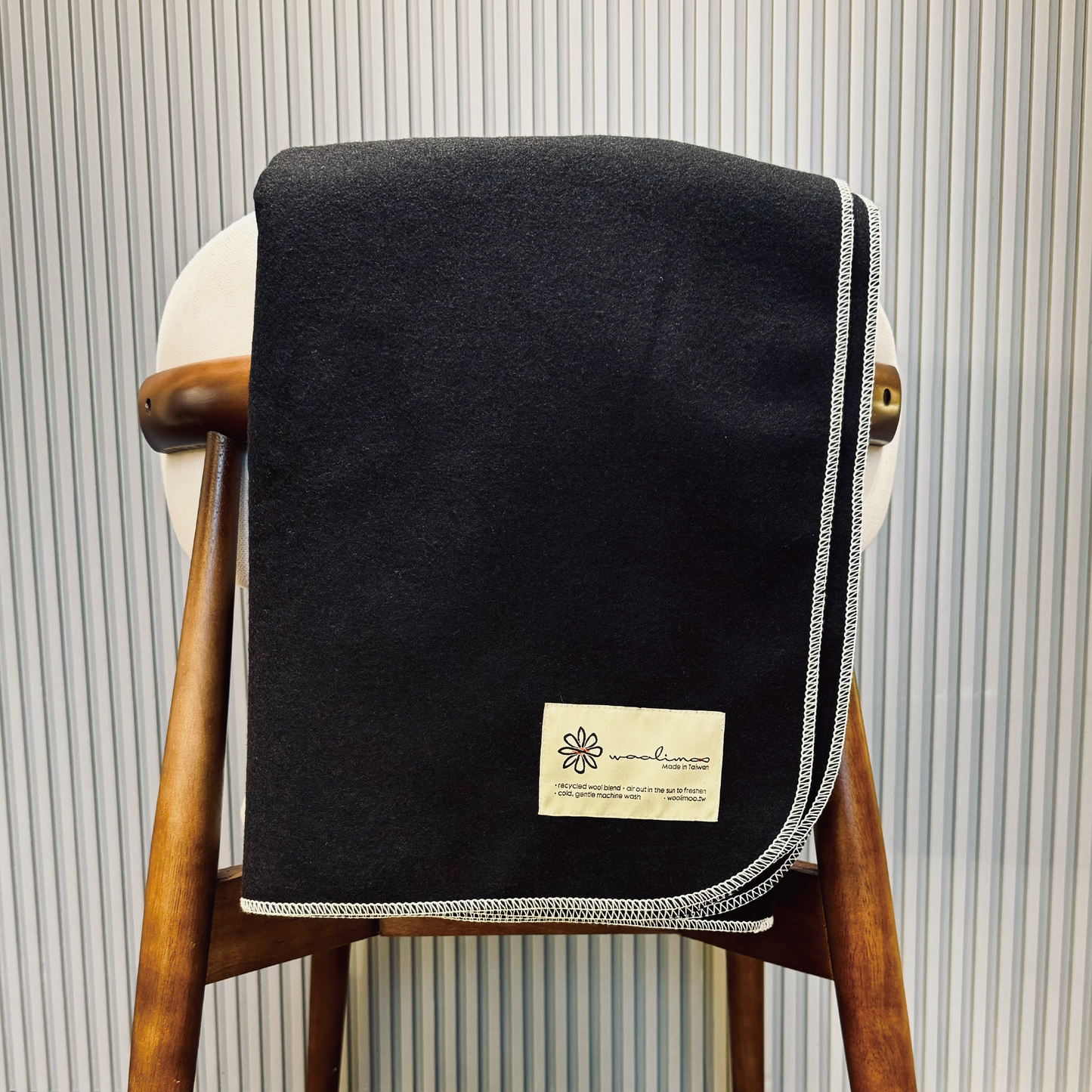 MA247 復古軍風美麗諾羊毛毯(小)