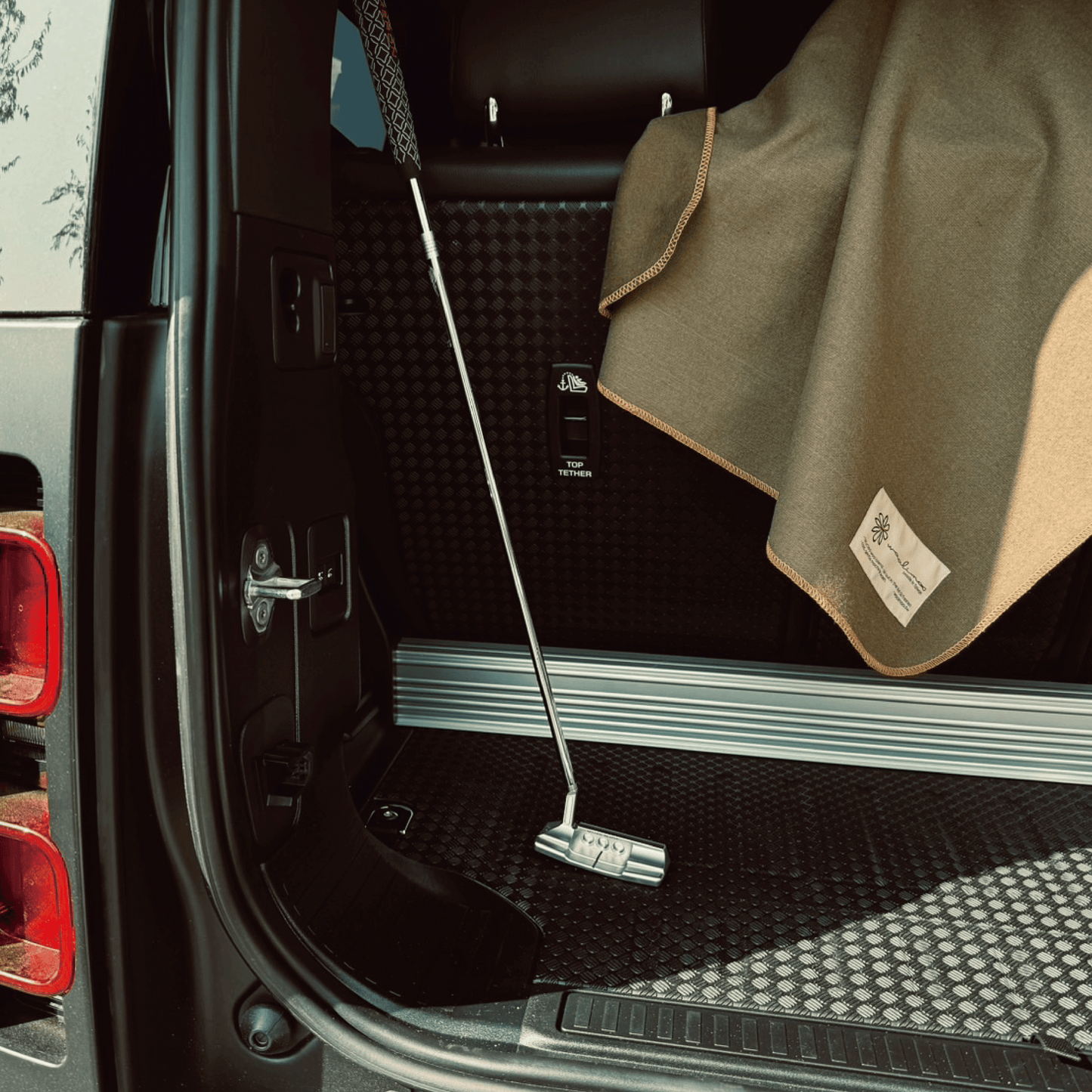 MA100 復古軍風美麗諾羊毛毯(大)