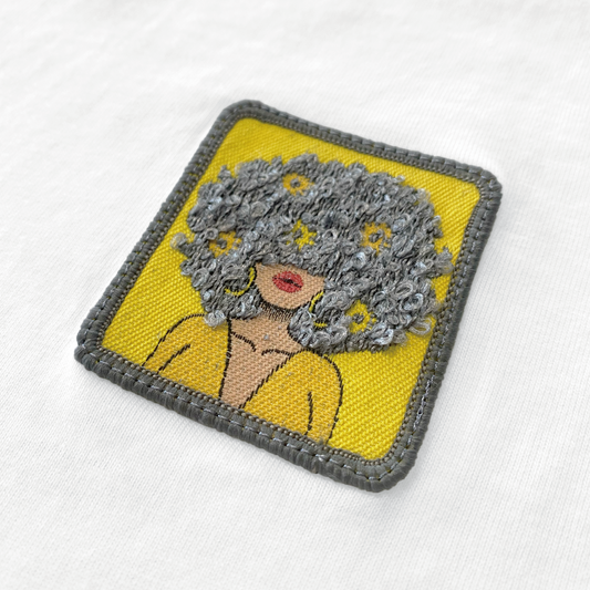 Woo Tee 重磅SIRO純棉Tee(爆炸頭灰)