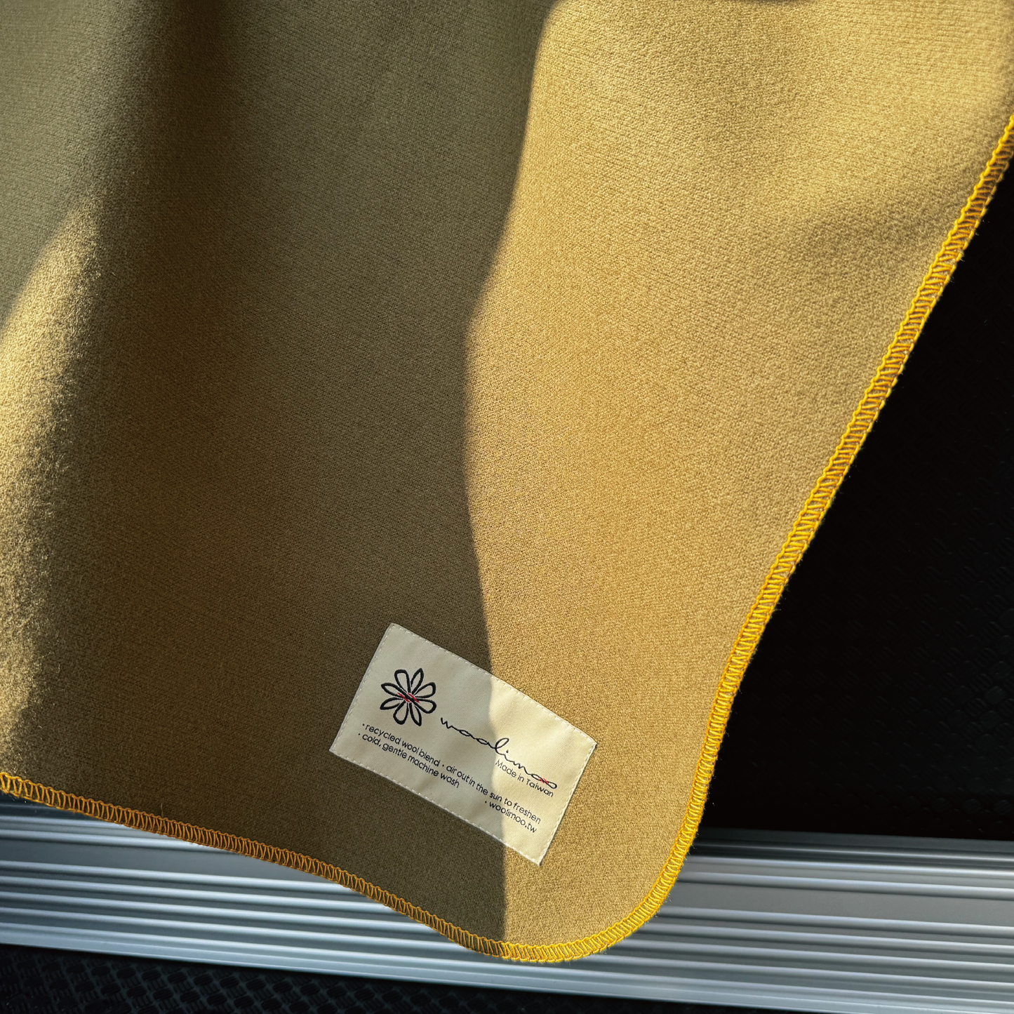 MA100 復古軍風美麗諾羊毛毯(小)