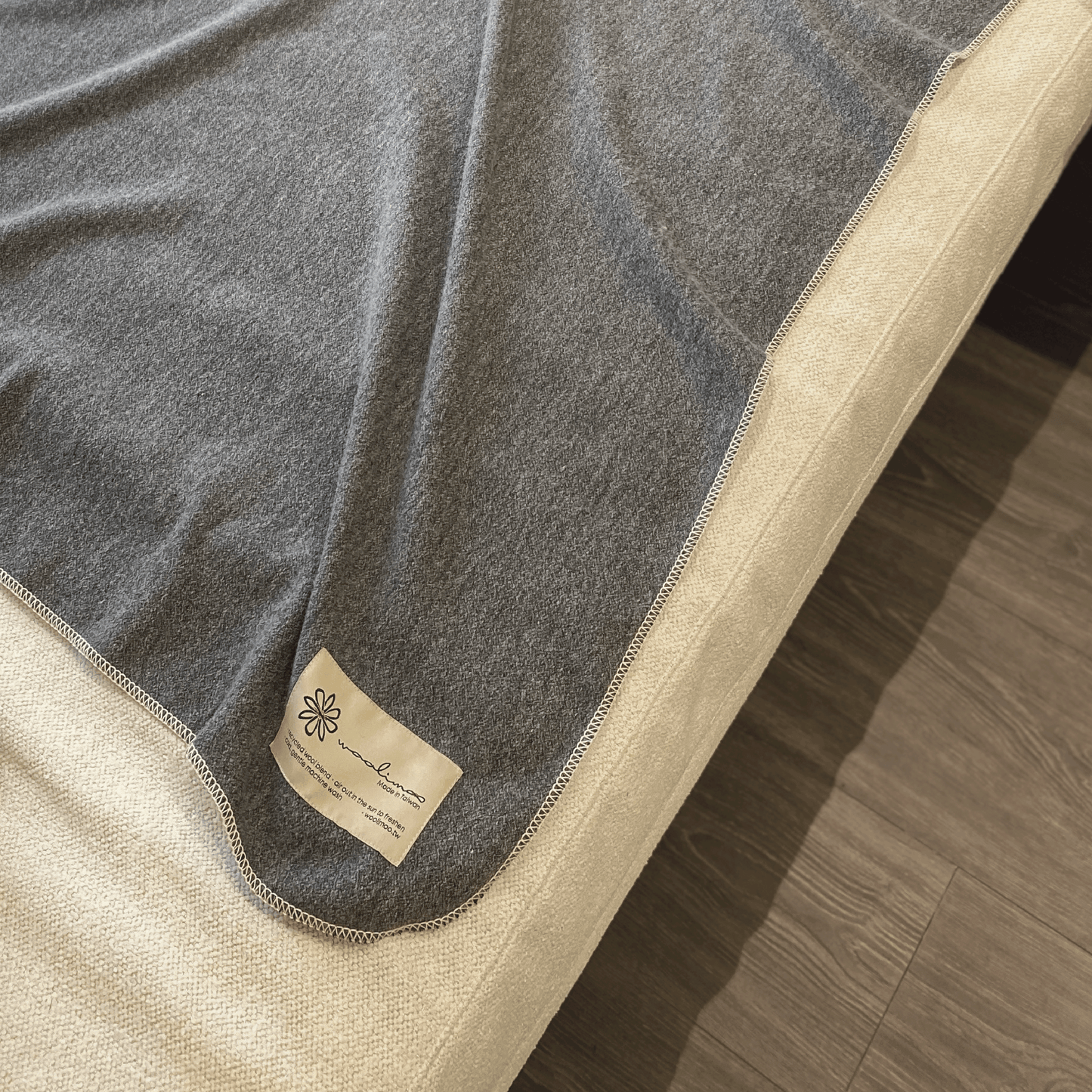 MA151 復古軍風美麗諾羊毛毯(小)