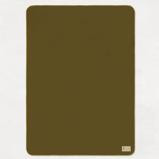 MA100 復古軍風美麗諾羊毛毯(大)