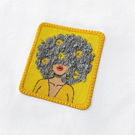 Woo Tee 重磅SIRO純棉Tee(爆炸頭黃)