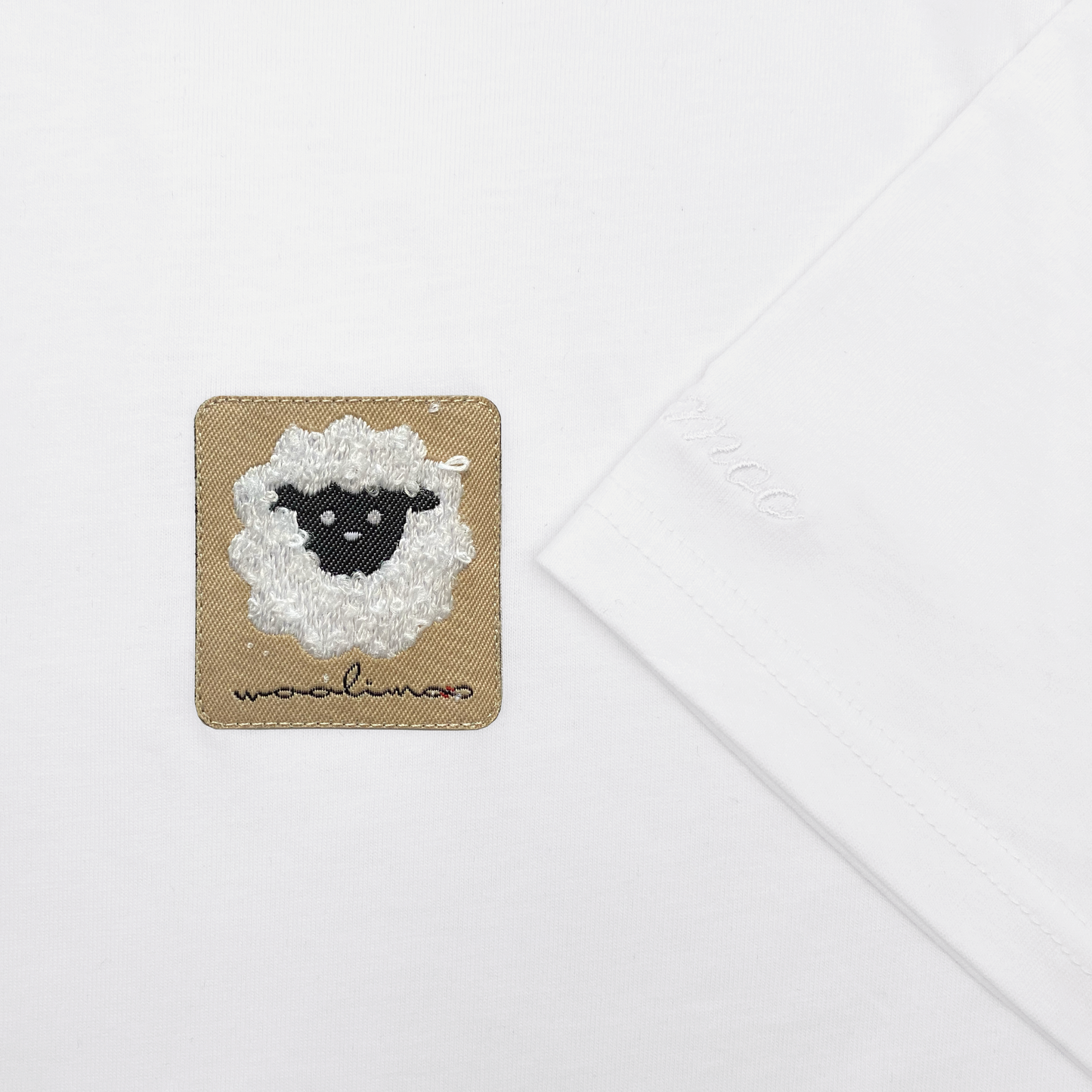 Woo Tee 重磅SIRO純棉Tee(白色羊)