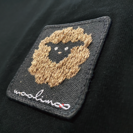 Woo Tee 重磅SIRO純棉Tee(黑色羊)
