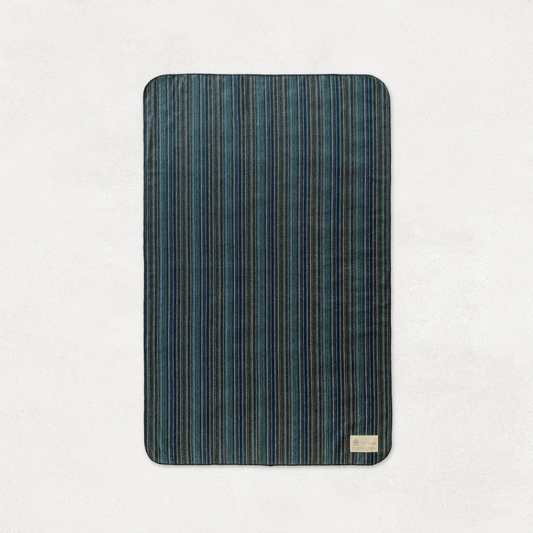 Stripe005 經典條紋美麗諾羊毛毯(小)