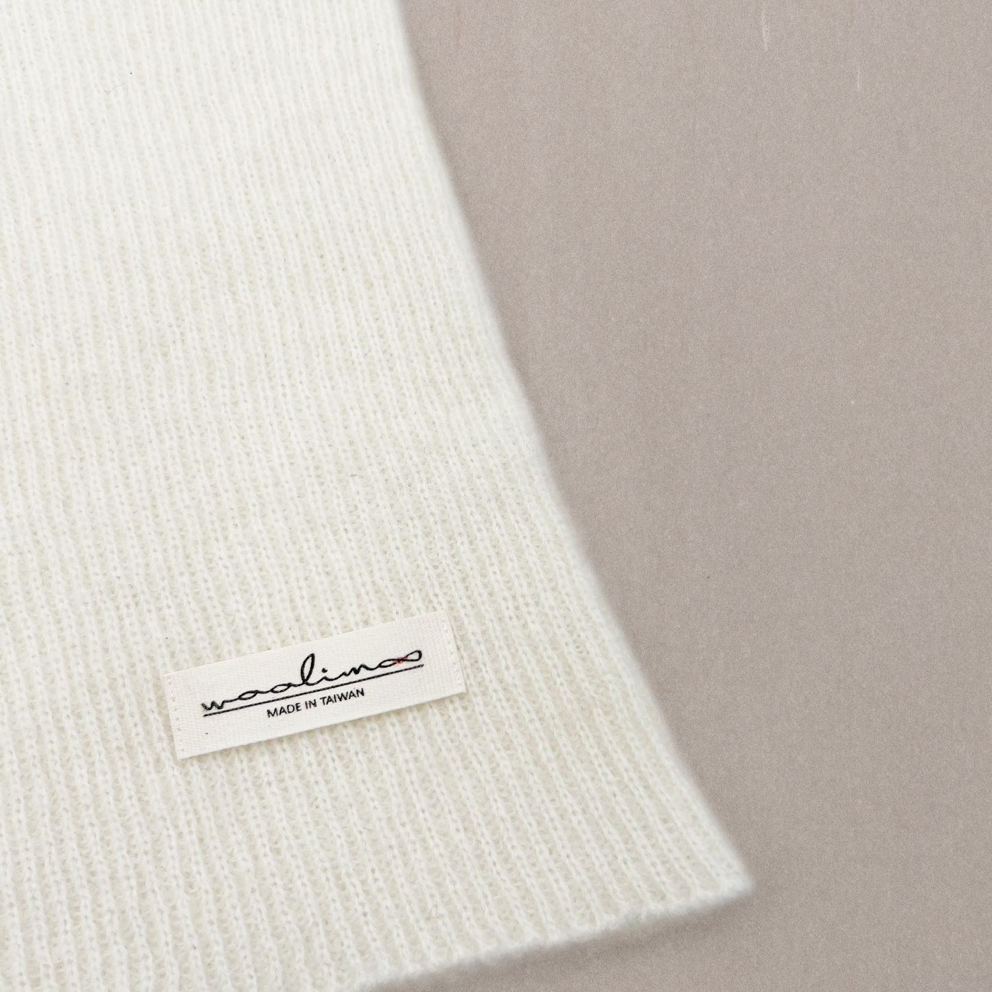 Apricity Alpaca Merino neck warmer 脖圍(奶油白)