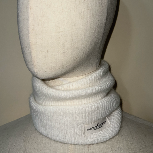 Apricity Alpaca Merino neck warmer 脖圍(奶油白)
