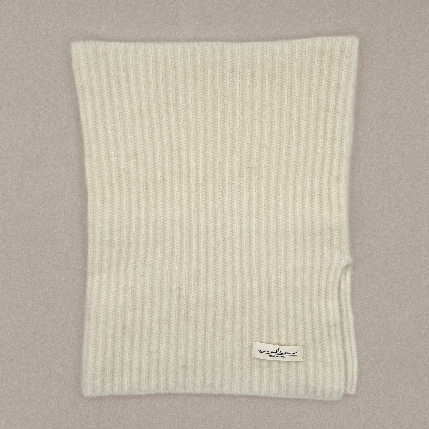 Apricity Alpaca Merino neck warmer 開衩脖圍(暖白)