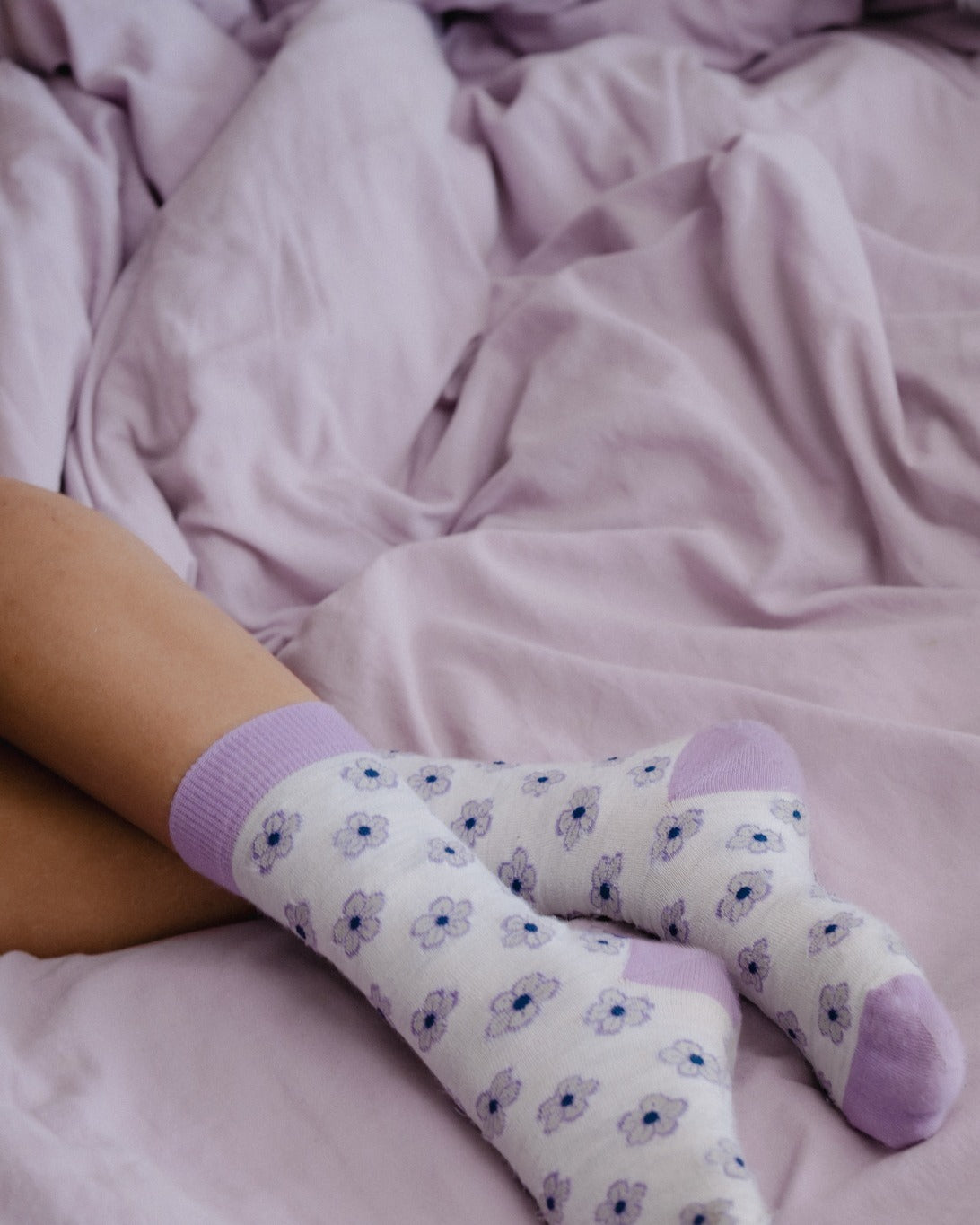 Flowers merino wool 美麗諾羊毛襪