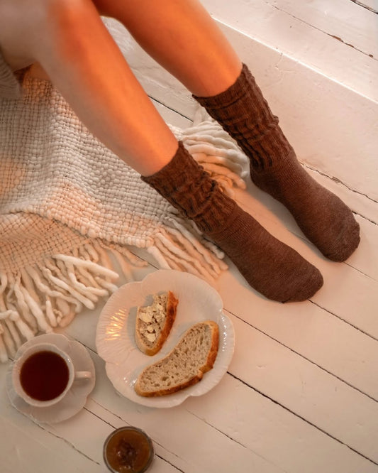 Lamu non-stretch merino wool 美麗諾羊毛襪