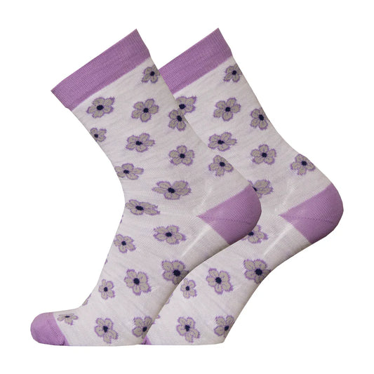 Flowers merino wool 美麗諾羊毛襪