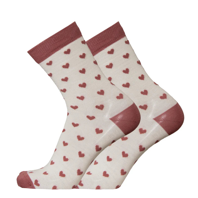 Pikkusydämet merino wool 美麗諾羊毛襪