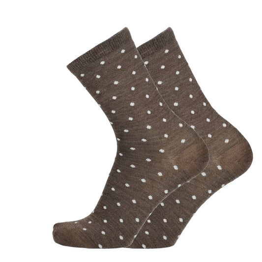 Classic Women Dots merino wool 美麗諾羊毛襪