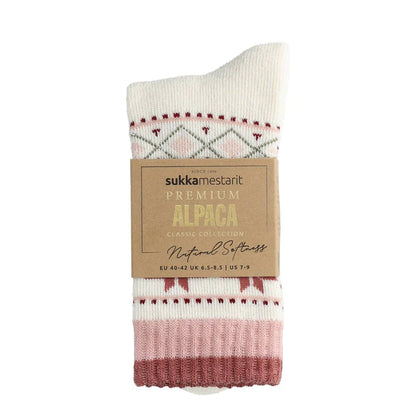 Classic relaxed alpaca wool 機能羊駝毛襪