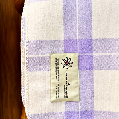 CHECK838 經典格紋美麗諾羊毛毯（大）