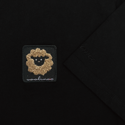 Woo Tee 重磅SIRO純棉Tee（黑色羊）